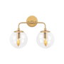 Opviq Horn - 12211 Lámpara de pared dorada
